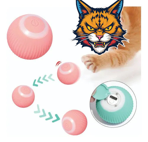 Pelota interactiva para gatos