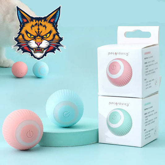 Pelota interactiva para gatos