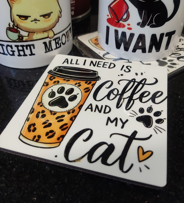 Pack 4 Café y Gatos - Image 3