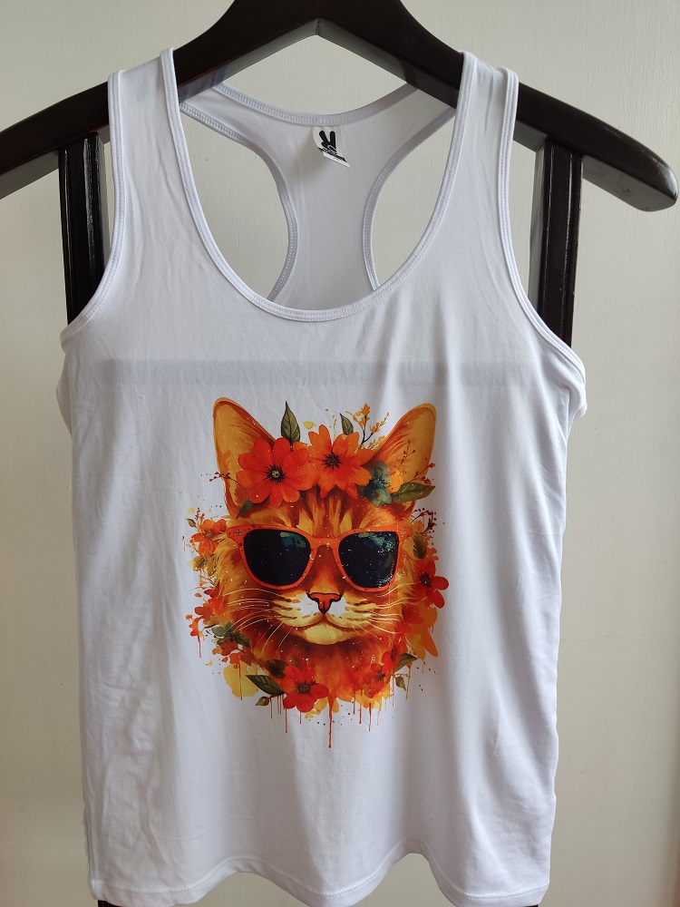 Camiseta de Tiras Flores - Image 3