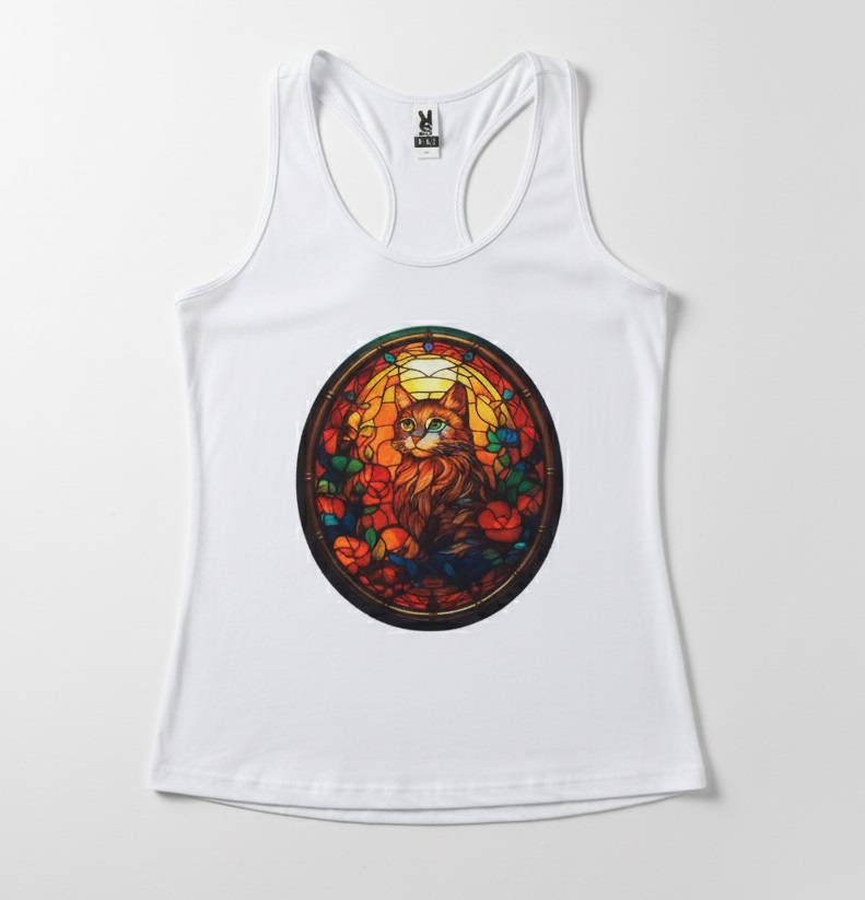 Camiseta Tiras Vitral